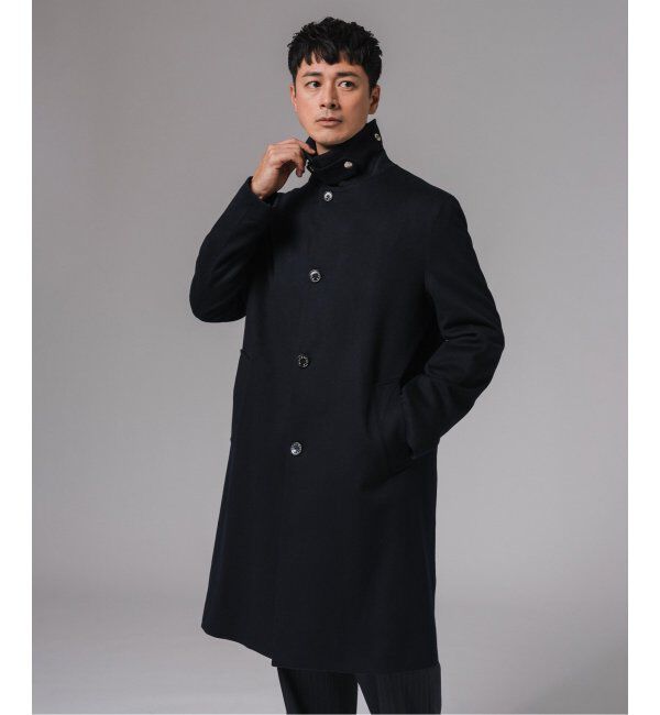 EDIFICE「MACKINTOSH(マッキントッシュ) 別注 DUNKELD/ダンケルド BT Loro Piana Fabric」|ステンカラーコート|