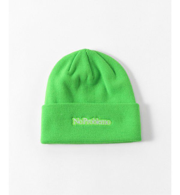 PULP「【No Problemo /ノープロブレモ】MINI PROBLEMO BEANIE」|ニット帽|グリーン
