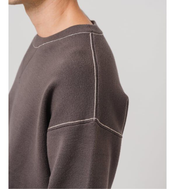 EDIFICE「スウェットライクニット」|ニット・セーター|