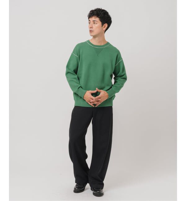 EDIFICE「スウェットライクニット」|ニット・セーター|