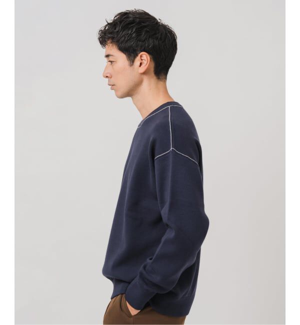 EDIFICE「スウェットライクニット」|ニット・セーター|