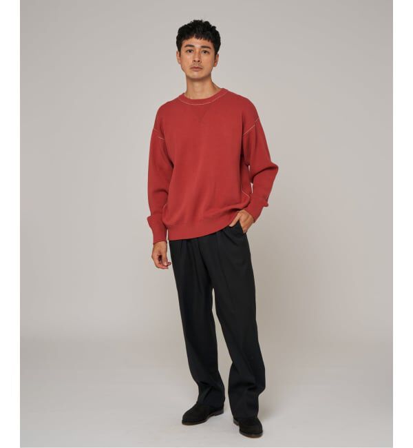 EDIFICE「スウェットライクニット」|ニット・セーター|