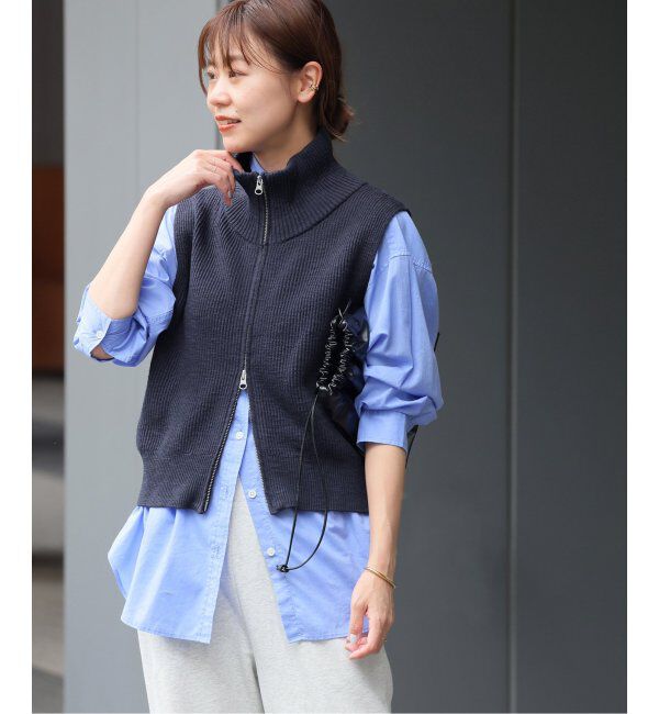 JOURNAL STANDARD relume「フルジップニットベスト」|ベスト・ジレ|