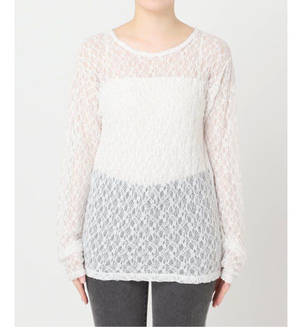 JOURNAL STANDARD relume「シアーレースロングスリーブTEE」|Tシャツ・カットソー|