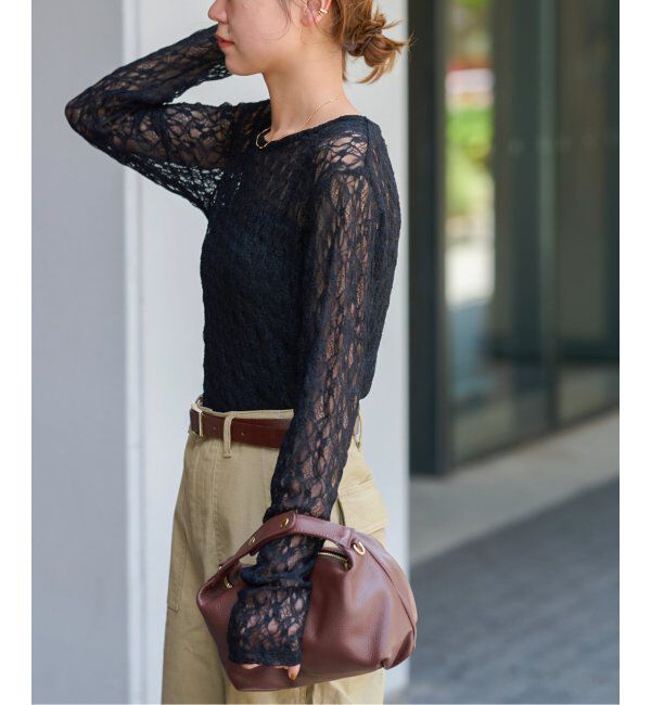 JOURNAL STANDARD relume「シアーレースロングスリーブTEE」|Tシャツ・カットソー|