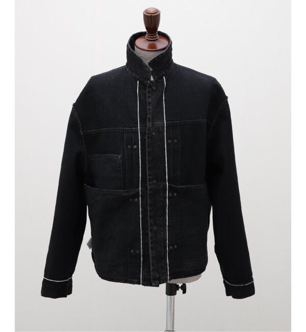 JOURNAL STANDARD「TANAKA / タナカ THE JEAN JACKET-BLACK」|デニムジャケット|