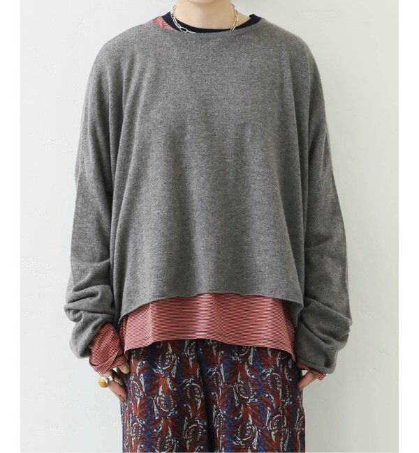 journal standard luxe「カシミヤ ワイドプルオーバー」|ニット・セーター|