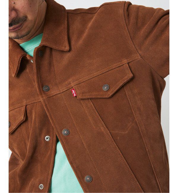 JOURNAL STANDARD relume「LEVI&rsquo;S(R) / リーバイス(R) 別注 TYPE III スエード トラッカージャケット」|ライダースジャケット|