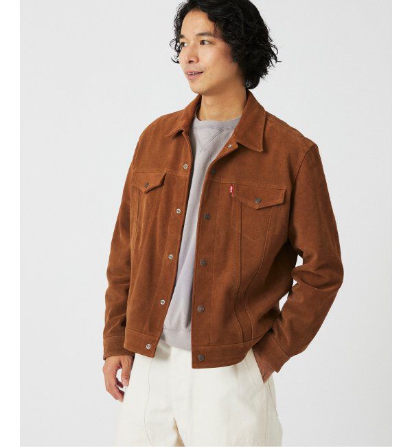 JOURNAL STANDARD relume「LEVI&rsquo;S(R) / リーバイス(R) 別注 TYPE III スエード トラッカージャケット」|ライダースジャケット|