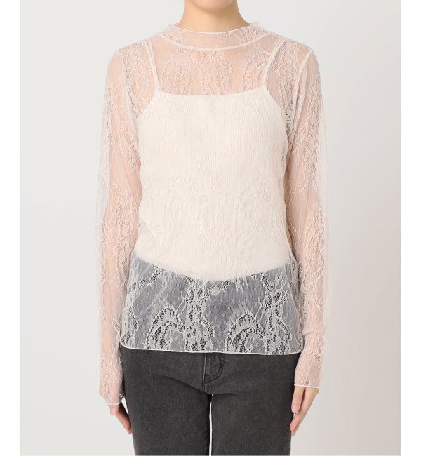 JOURNAL STANDARD relume「ラッセルストレッチレースハイネック」|Tシャツ・カットソー|