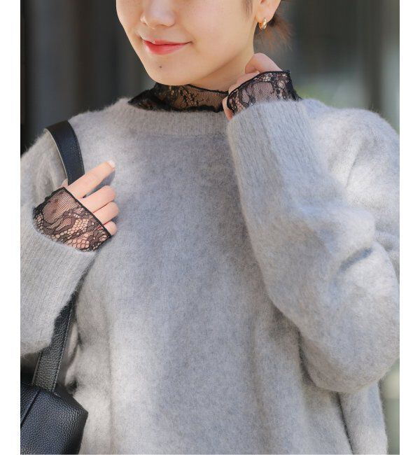 JOURNAL STANDARD relume「ラッセルストレッチレースハイネック」|Tシャツ・カットソー|