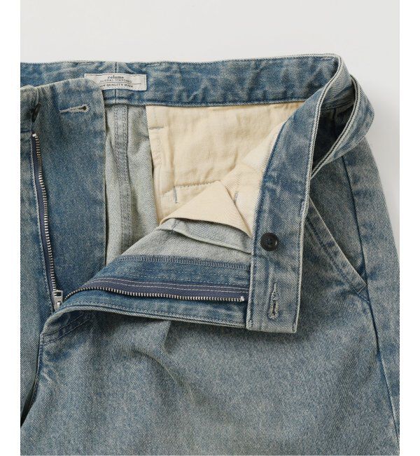JOURNAL STANDARD relume「PROCESSING ベルテッド&rdquo;ROOMY&rdquo; デニムスラックス」|デニム|