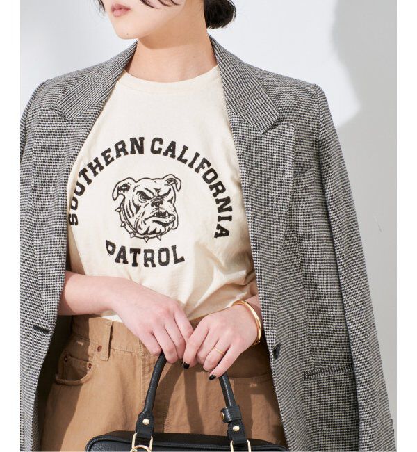 journal standard L'essage「【MIXTA/ミクスタ】SO CAL DOG CREW   T-SHITS：Tシャツ」|Tシャツ・カットソー|