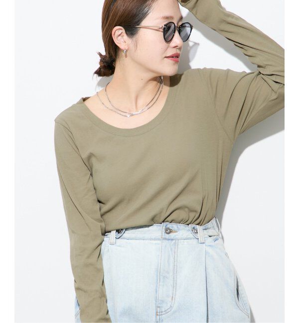 JOURNAL STANDARD「シアーフライス2WAYロングスリーブ」|Tシャツ・カットソー|