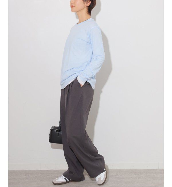 JOURNAL STANDARD relume「《追加2》シアークルーネックロングTシャツ」|Tシャツ・カットソー|