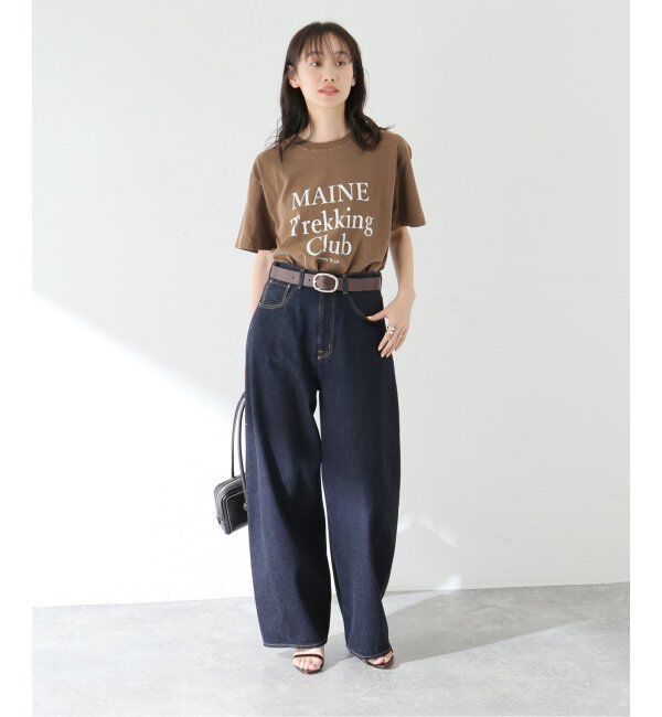 journal standard L'essage「【MAINE】ピグメントTシャツ」|Tシャツ・カットソー|