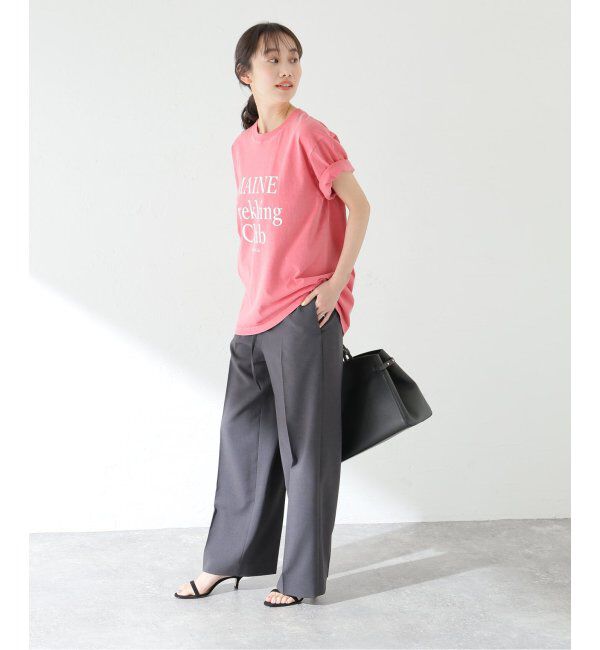 journal standard L'essage「【MAINE】ピグメントTシャツ」|Tシャツ・カットソー|