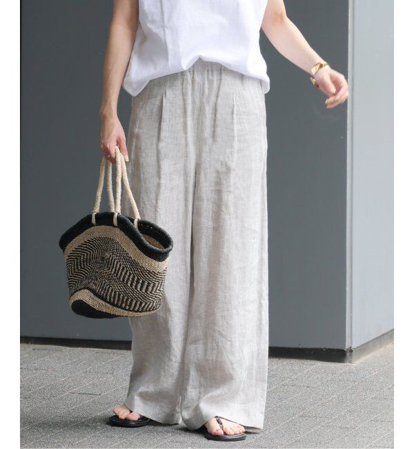 JOURNAL STANDARD relume「《追加》手洗い可 / No.14フレンチリネンワイドイージー」|その他|