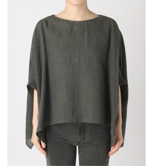 JOURNAL STANDARD relume「《追加》手洗い可 / No.14フレンチリネンポンチョプルオーバー」|シャツ・ブラウス|