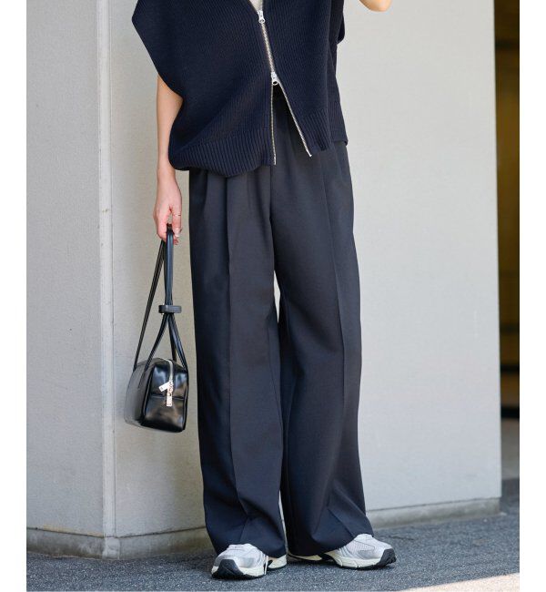 JOURNAL STANDARD relume「《WEB限定追加5》マットウースフレアタックパンツ」|スラックス|