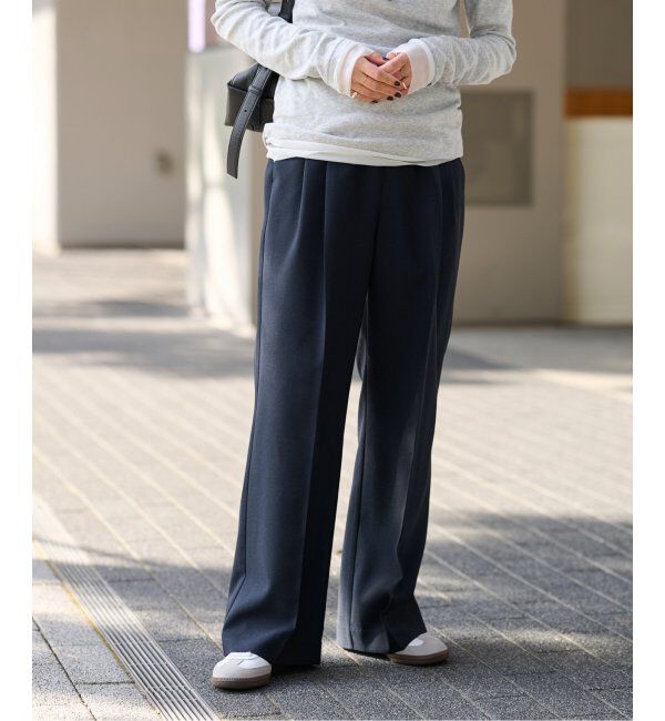 JOURNAL STANDARD relume「《WEB限定追加5》マットウースフレアタックパンツ」|スラックス|