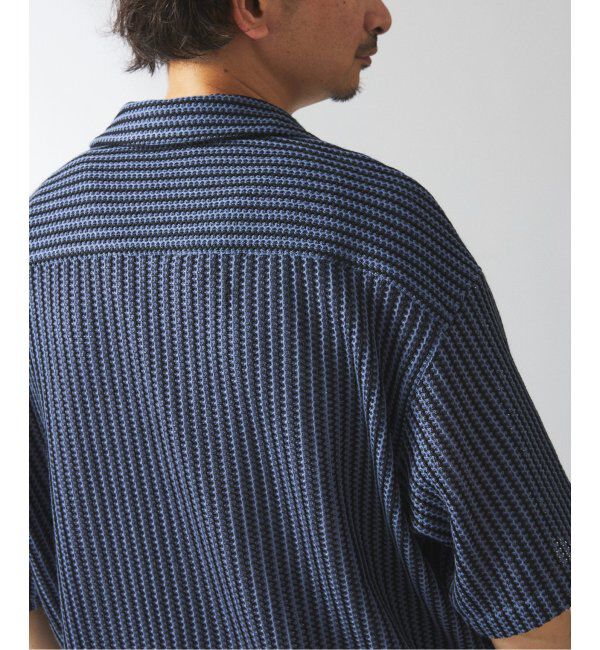 JOURNAL STANDARD relume「ストライプ カラーレース 半袖シャツ」|シャツ・ブラウス|