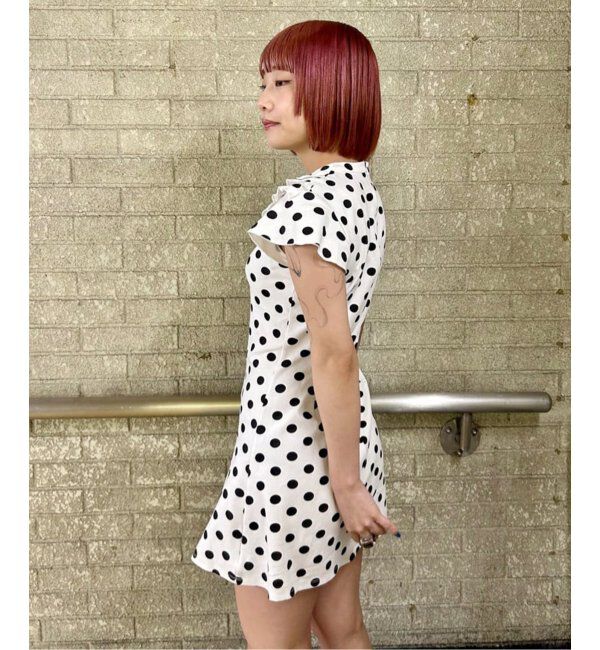 Oriens JOURNAL STANDARD「【Mika.I&times;Oriens】ドットドレス」|ワンピース|
