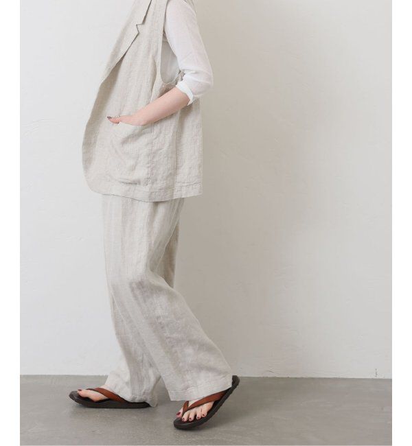 journal standard luxe「リネンヘリン イージーパンツ」|その他|