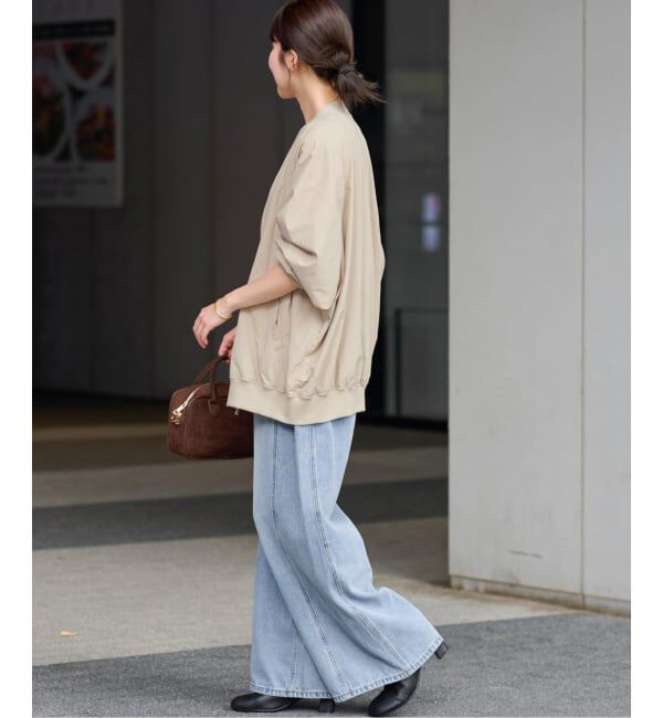 JOURNAL STANDARD relume「ウォッシャブルナイロンダブルジップMA-1」|ブルゾン・スタジャン|