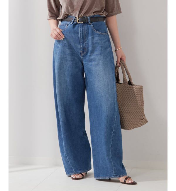 journal standard L'essage「《追加2》ルーズウェービング 3D デニムパンツ」|デニム|