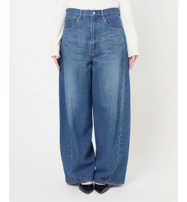 journal standard L'essage「《追加2》ルーズウェービング 3D デニムパンツ」|デニム|