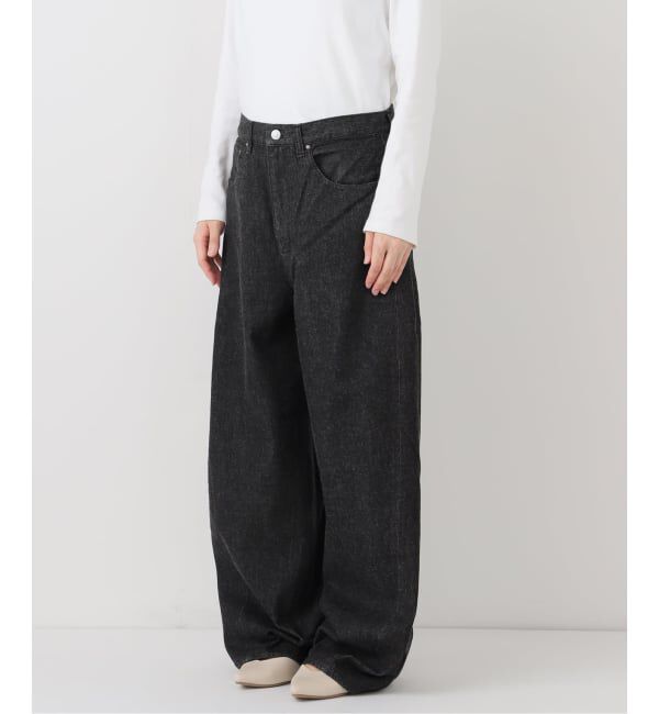 journal standard L'essage「《追加2》ルーズウェービング 3D デニムパンツ」|デニム|