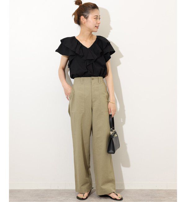 JOURNAL STANDARD relume「《WEB限定追加2》フリルプルオーバー」|Tシャツ・カットソー|