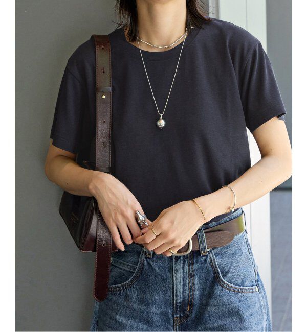 JOURNAL STANDARD「ビンテージVISベアテン T」|Tシャツ・カットソー|ネイビー