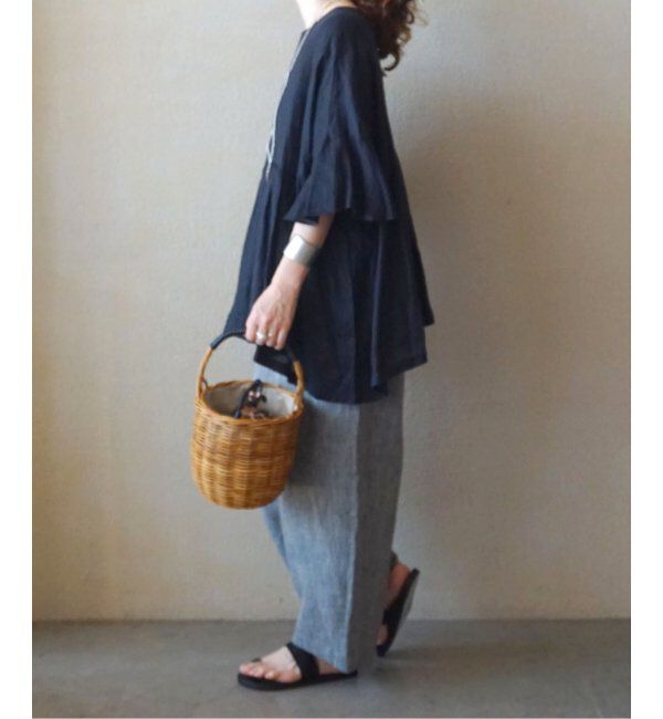 journal standard luxe「《追加》60リネン ギャザープル」|シャツ・ブラウス|