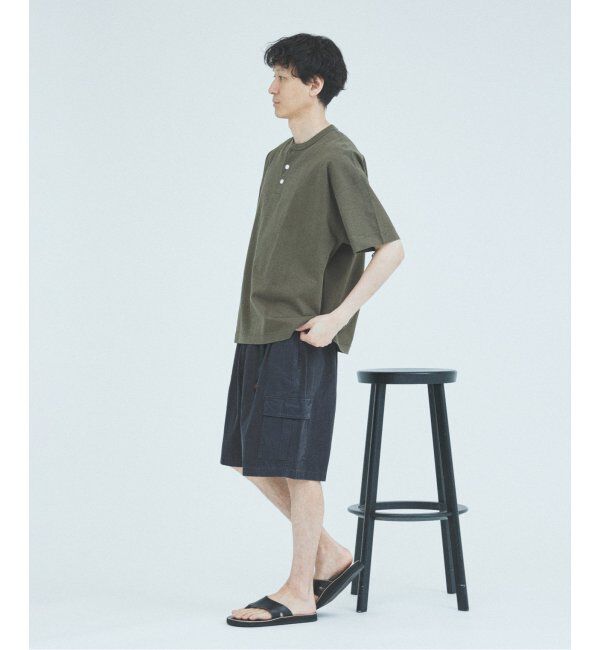 JOURNAL STANDARD「Healthknit / ヘルスニット 別注 ヘンリー ネック Tシャツ」|Tシャツ・カットソー|