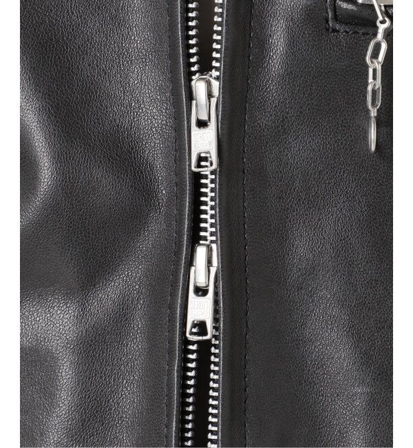 JOURNAL STANDARD「別注【Schott/ショット】LEATHER TRACKER JACKET SMU」|ライダースジャケット|