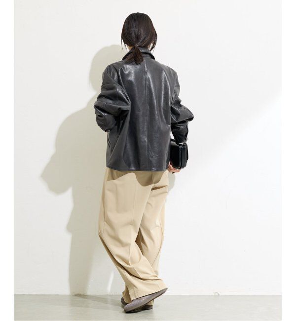 JOURNAL STANDARD「別注【Schott/ショット】LEATHER TRACKER JACKET SMU」|ライダースジャケット|