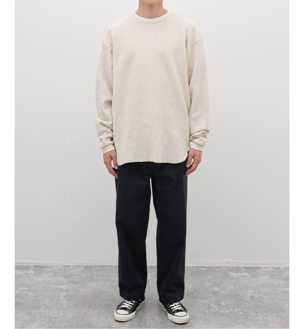 J.S.Homestead「J.S.Homestead /  レノ メッシュ ファブリック ロンT」|Tシャツ・カットソー|