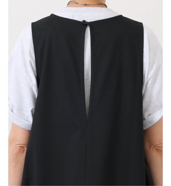 journal standard luxe「TRツイル Vネックサロペット」|オールインワン|