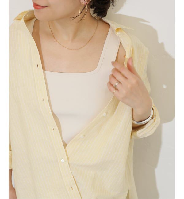 JOURNAL STANDARD「《追加4》スクエアネックニットタンク」|タンクトップ|