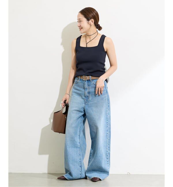 JOURNAL STANDARD「《追加4》スクエアネックニットタンク」|タンクトップ|