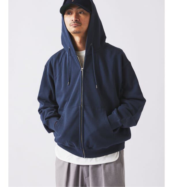 JOURNAL STANDARD relume「【60&rsquo;s】ヴィンテージピグメント ジップ パーカー」|パーカー|ネイビー
