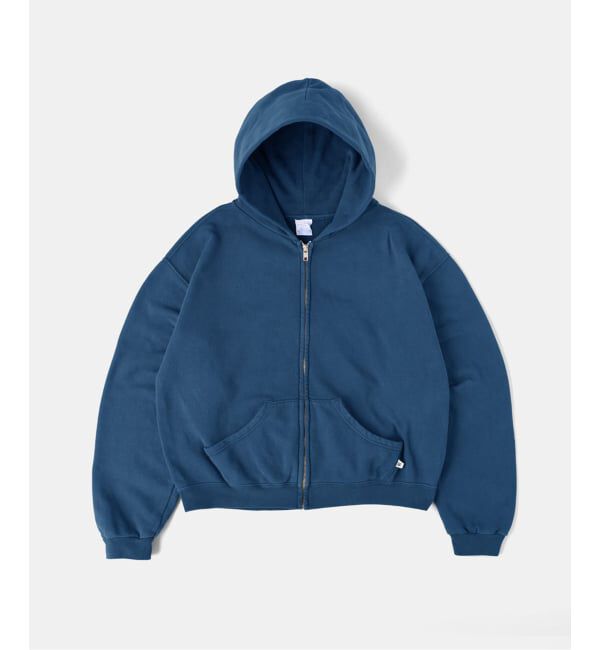 JOURNAL STANDARD「FIFTH 60s Faded Zip Hoodie」|パーカー|ブルー