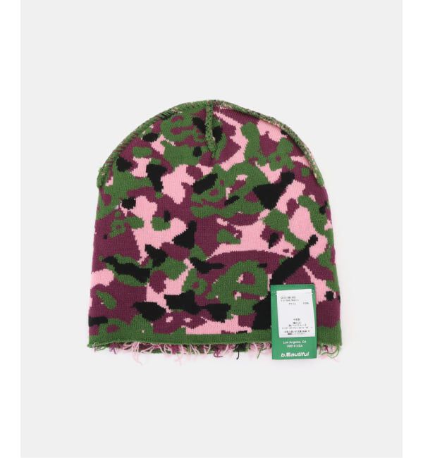 Oriens JOURNAL STANDARD「【b.Eautiful/ビューティフル】b.e Camo Beanie C013-BN-005/006」|ニット帽|
