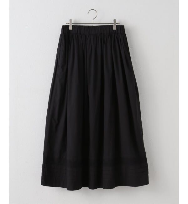 journal standard luxe「【SOIL】CAMBRIC WITH LACE GATHERED SKIRT」|スカート|