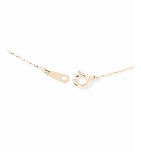 Lilas by Spick&Span「オーバルカットダイヤネックレス K10」|ネックレス|