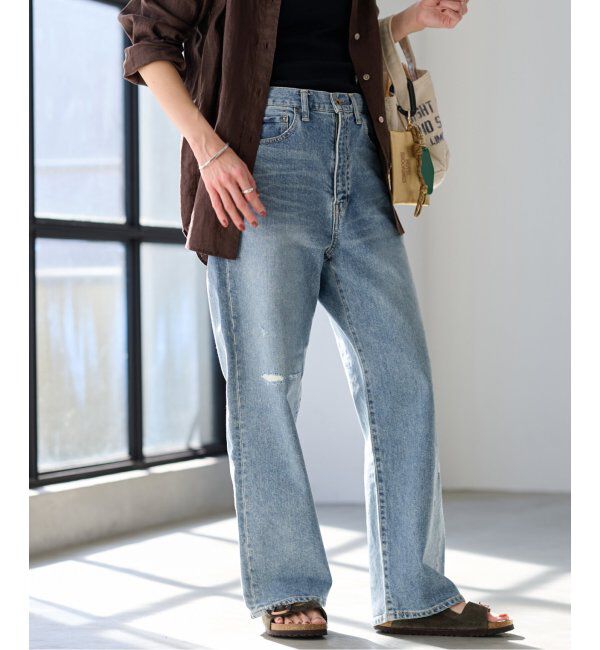 FRAMeWORK「≪ベストセラー≫デニムストレートパンツ2」|デニム|