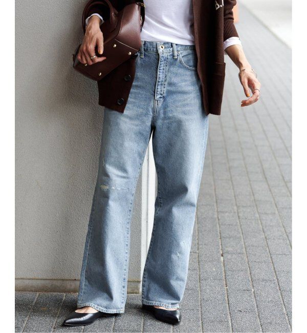 FRAMeWORK「≪追加・ベストセラー≫デニムストレートパンツ3」|デニム|