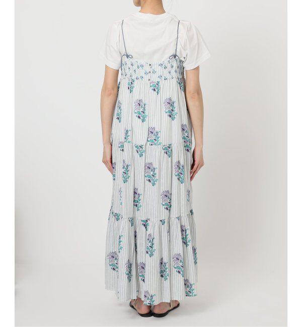 Spick and Span「ne Quittez pas / ヌキテパ COTTON JACQUARD LILY PRIN」|ワンピース|